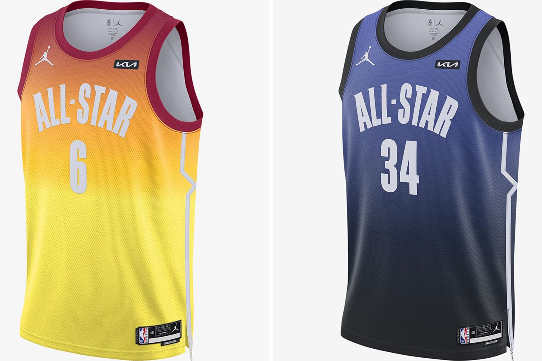 Nice Kicks on X: First look at the 2023 NBA All-Star Game jerseys 👀  Thoughts?  / X