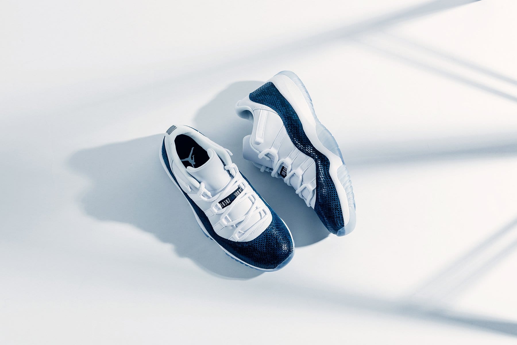 Air Jordan 11 Retro Low LE White/Black/Navy Coming Soon – Feature