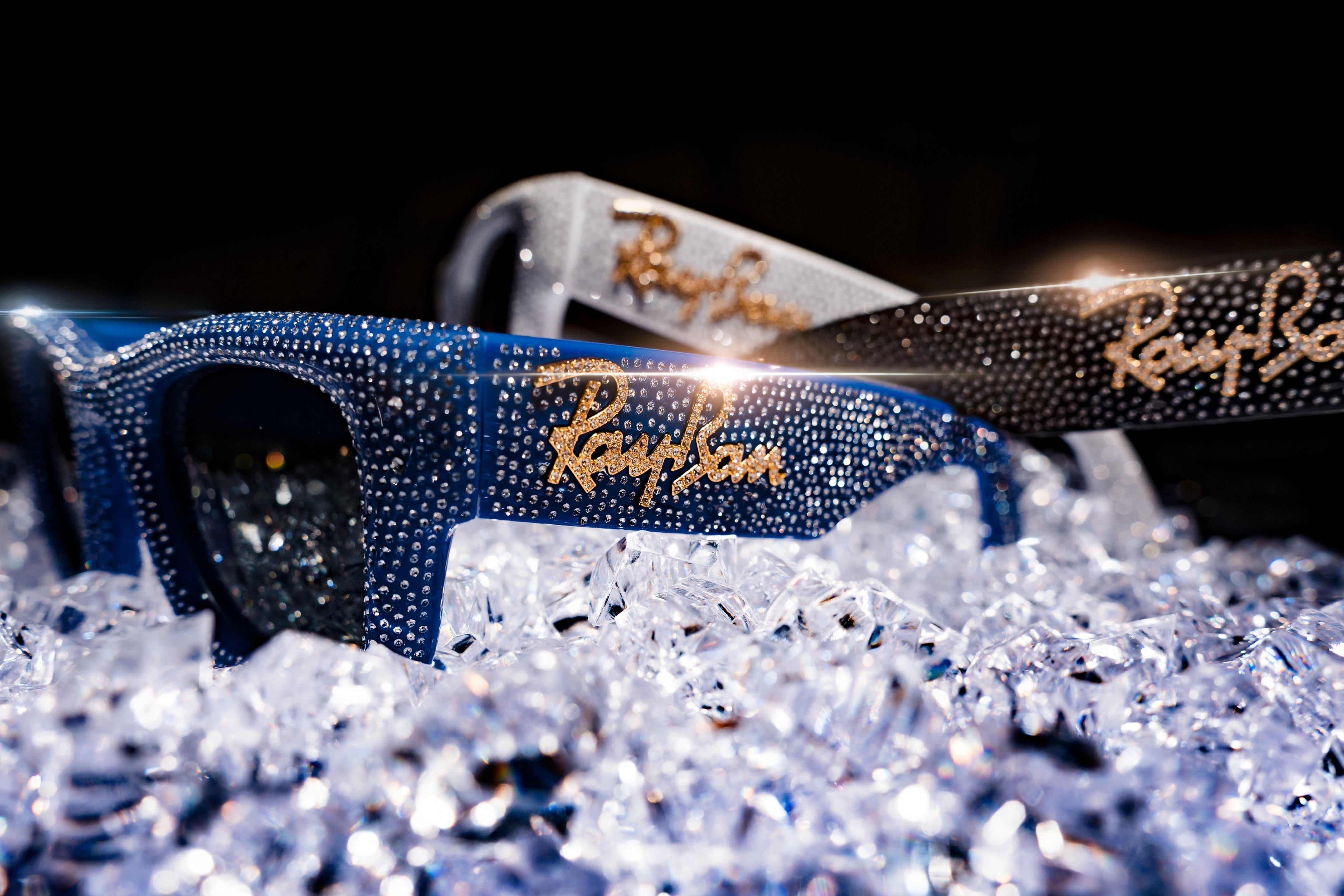Ray-Ban x A$AP Rocky: Crystal Wayfarer Puffer