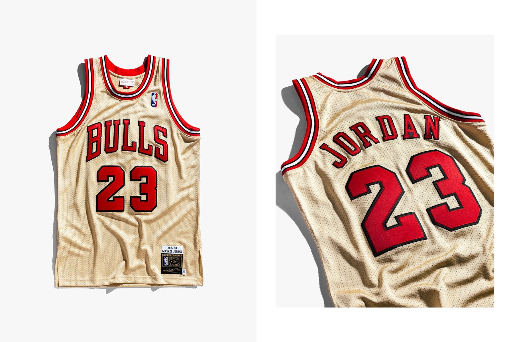 Michael Jordan 1995-96 NBA Championship Authentic Hardwood Classic