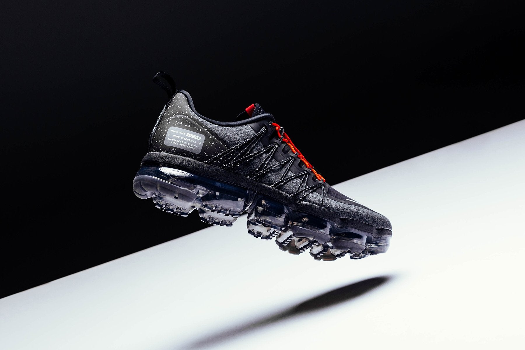Nike Air Vapormax Run Utility 'Black & Reflective Silver' Release