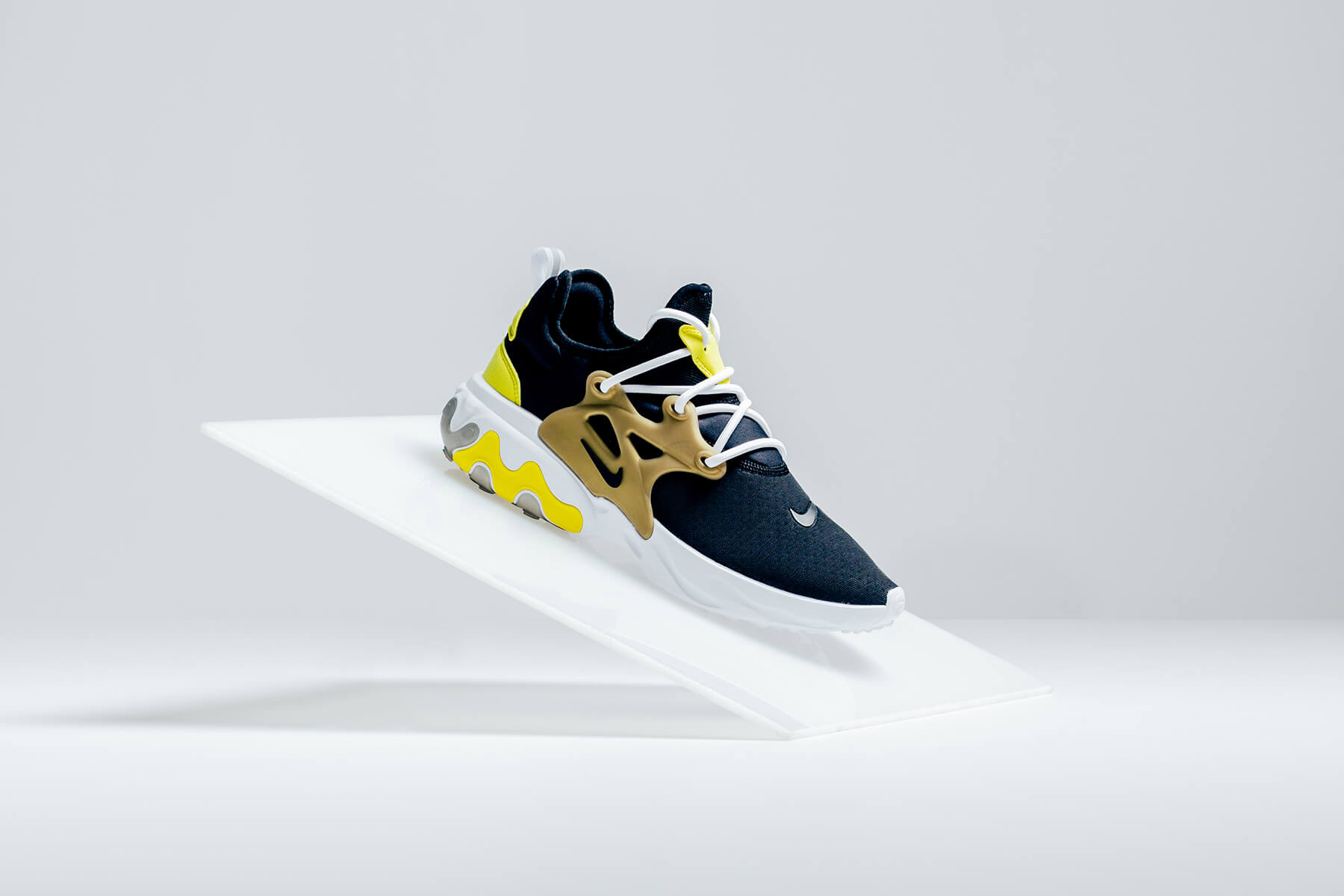 Available Now: 2019 Nike React - Black/Yellow/Gold – Feature