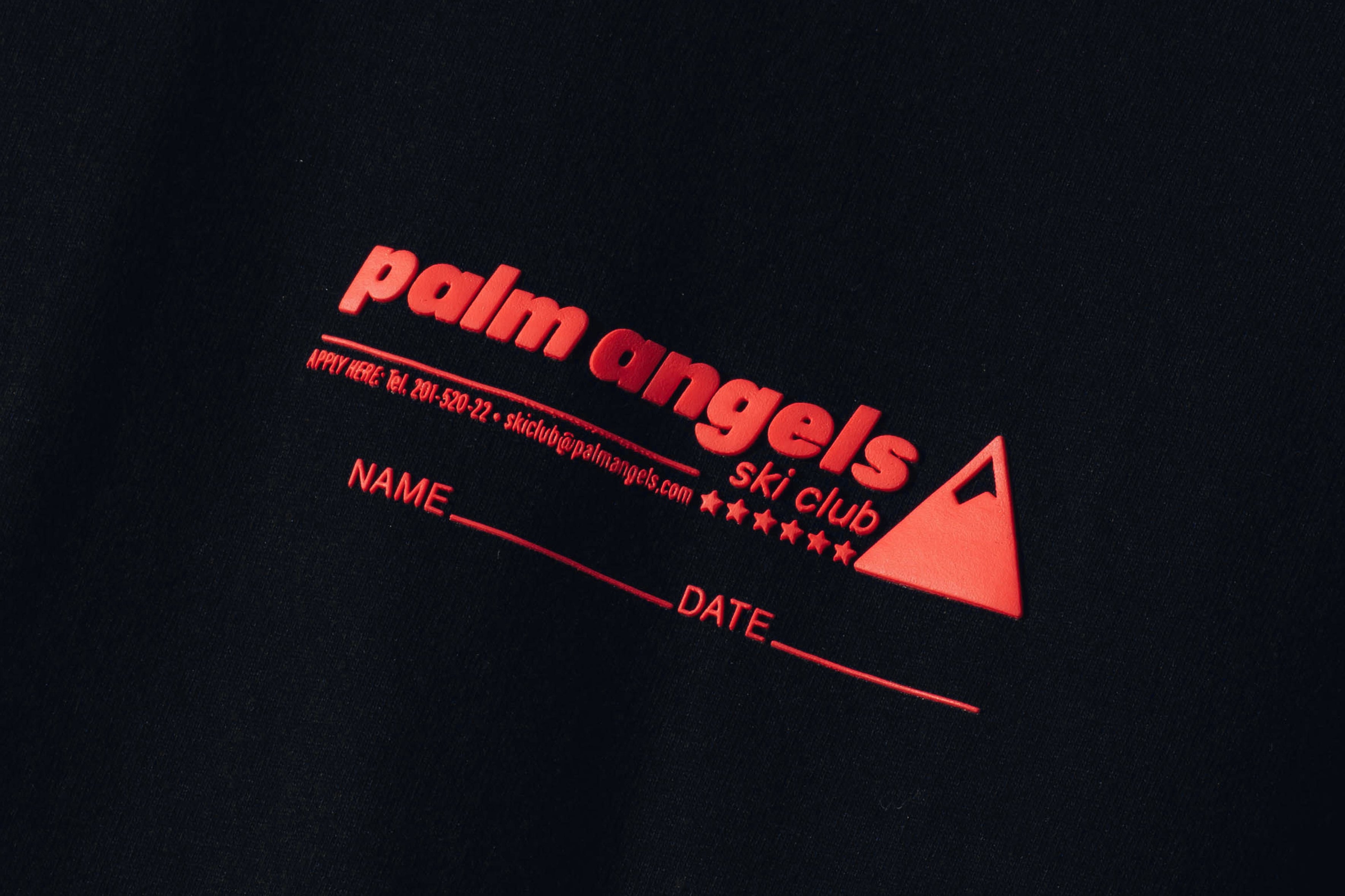 Palm Angels Military Green Garment Dyed Bear T-shirt for Men