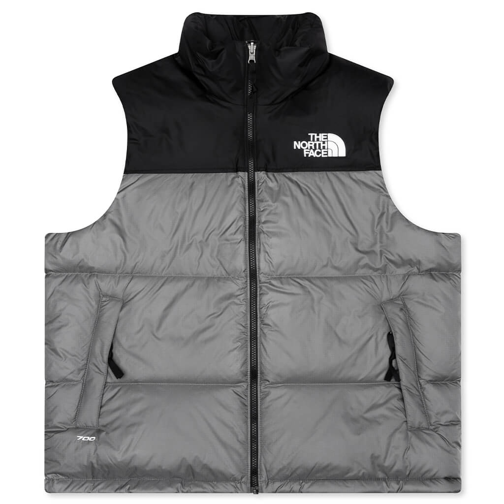 1996 Retro Nuptse Vest - Smoked Pearl – Feature