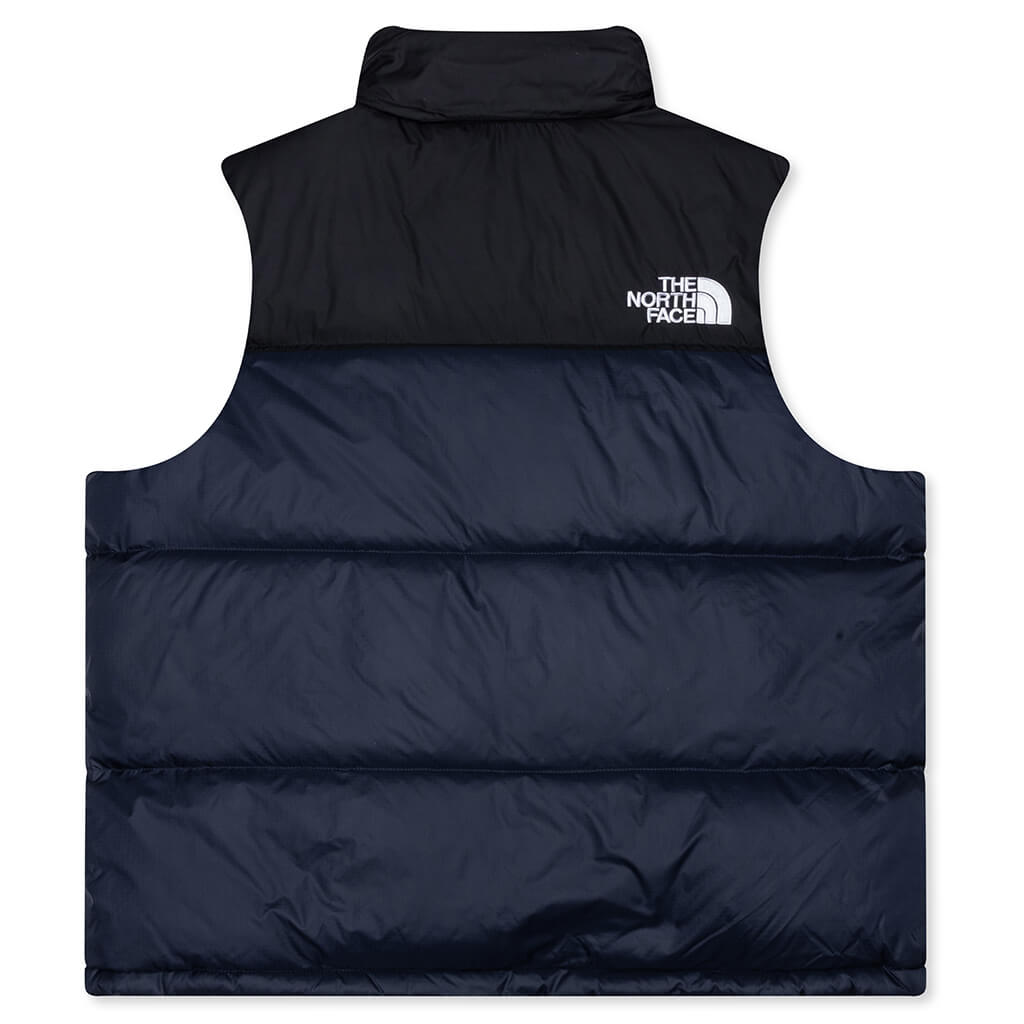 1996 Retro Nuptse Vest - Summit Navy/Black – Feature