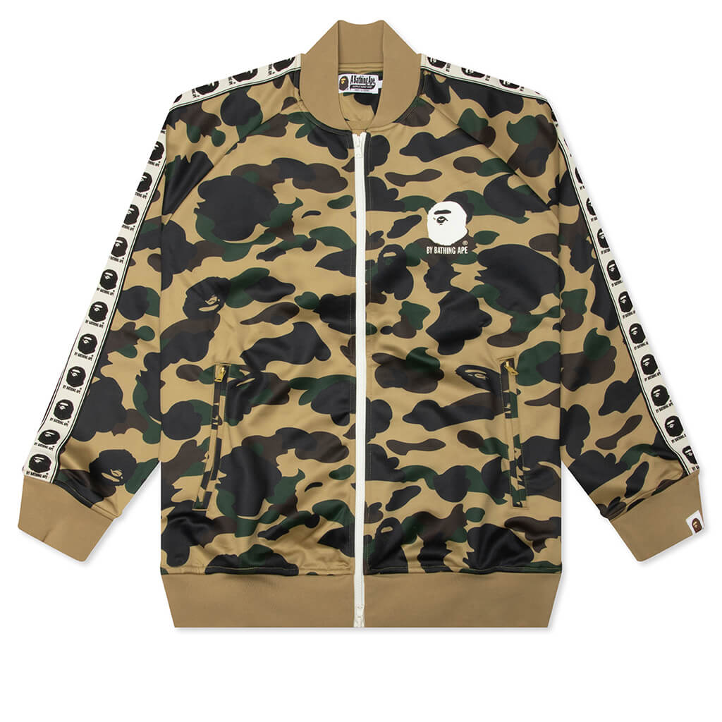 1st Camo Relaxed Fit Track Jacket - Yellow – Feature