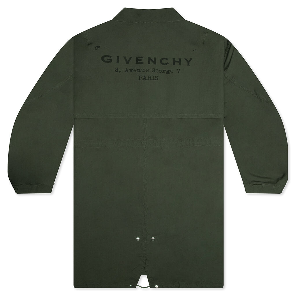 3 Avenue George V Parka - Khaki – Feature
