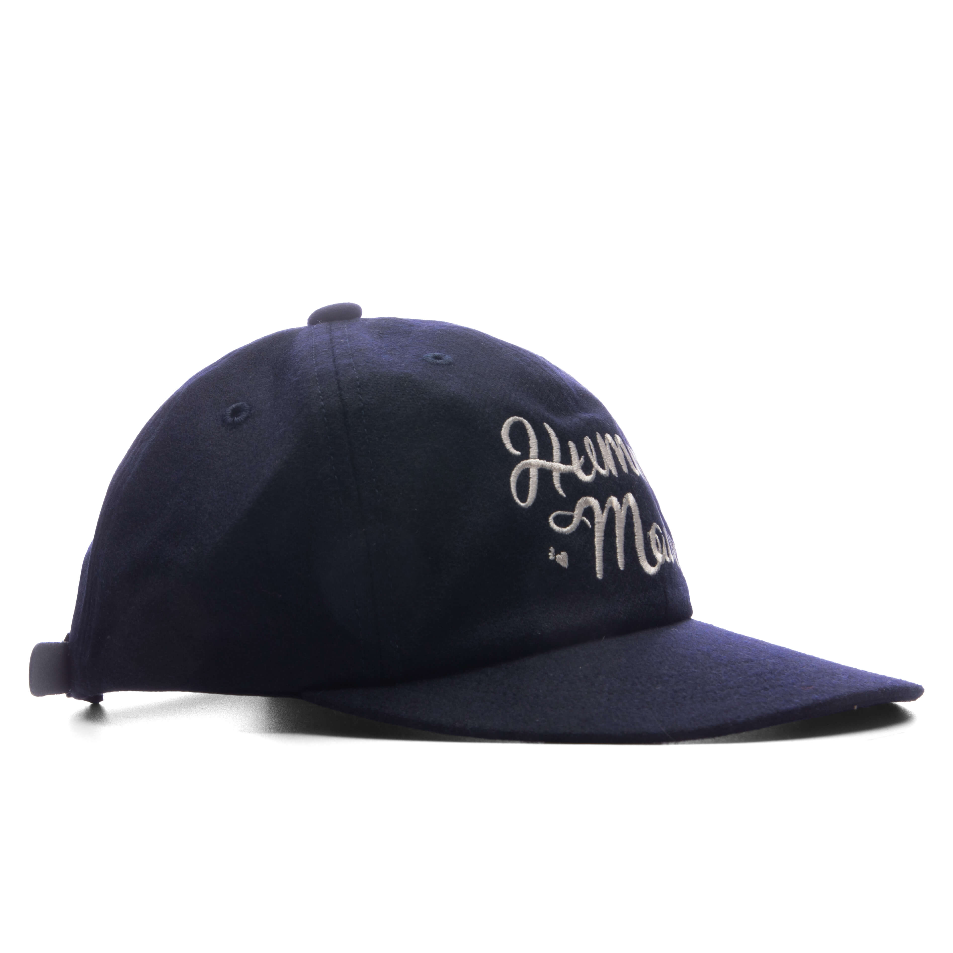 ヒューマンメイド キャップ ネイビー 6PANEL WOOL CAP 6 Panel Wool Cap - Navy – Feature