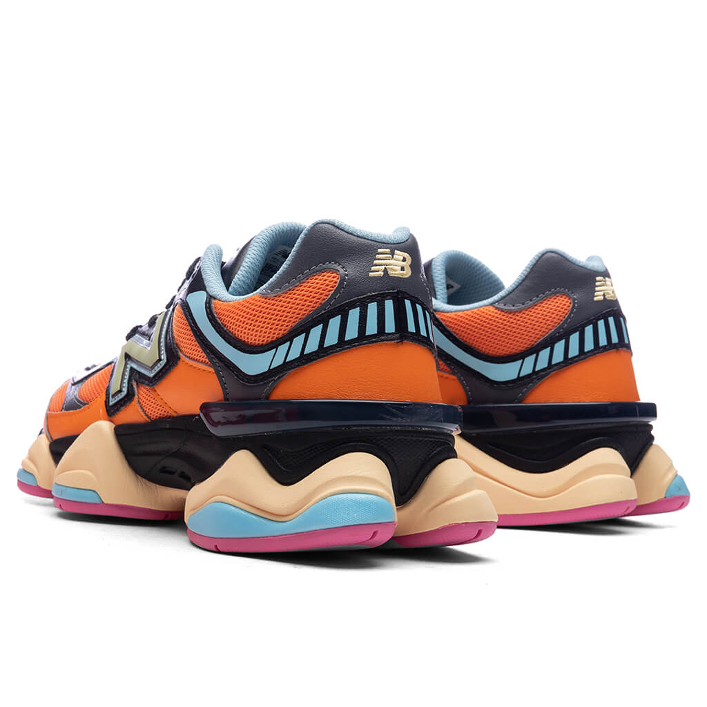 New Balance 9060 Sun Glow Orange Team Sky Blue U9060OGB Men\'s Size 10 New Balance 9060 Sun Glow Team Sky Blue Men main image 2