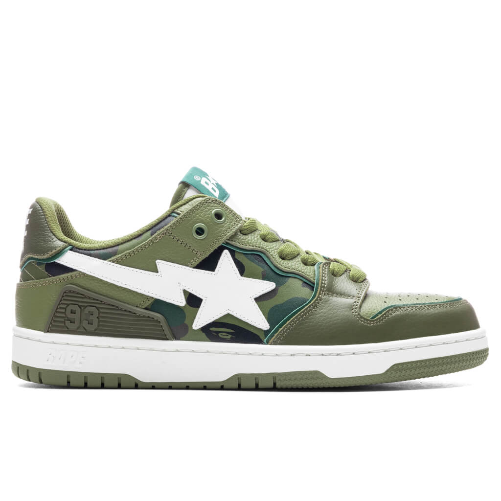 Bape Sk8 Sta #4 Olive Drab – Feature