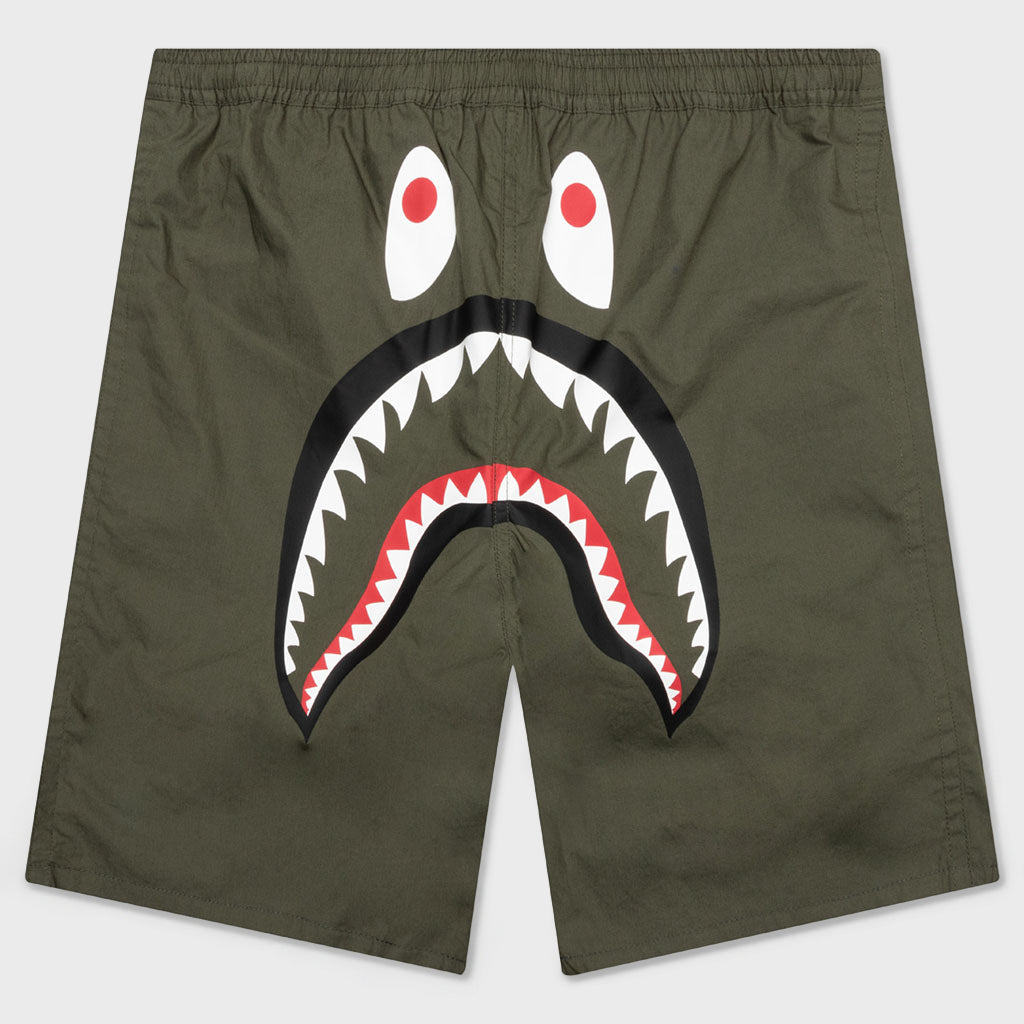 Color Camo Shark Reversible Shorts - Navy – Feature