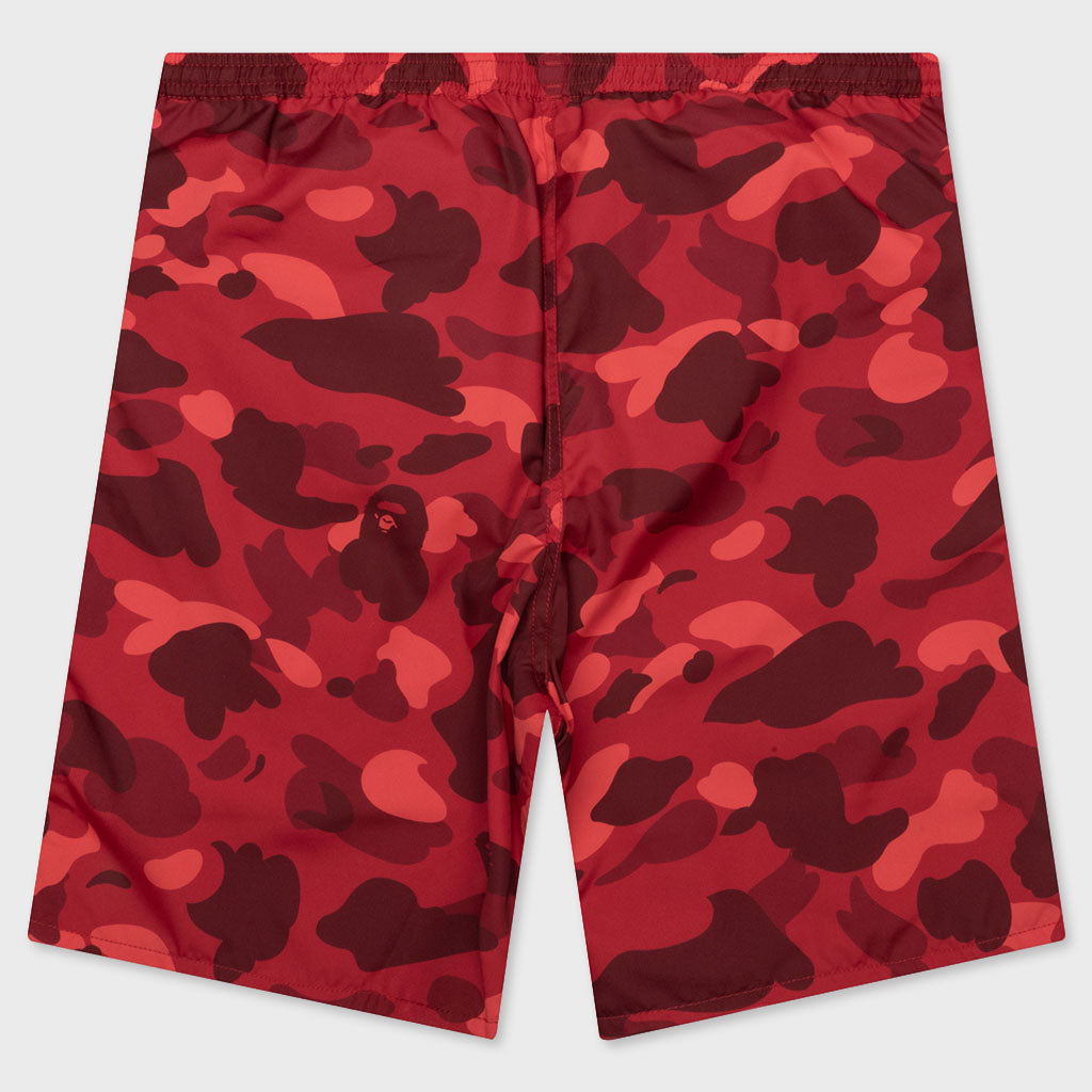 Color Camo Shark Reversible Shorts - Red – Feature