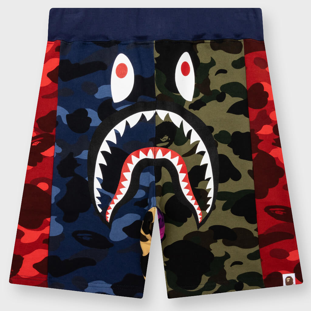Mix Camo Crazy Sweat Shorts - Multi – Feature