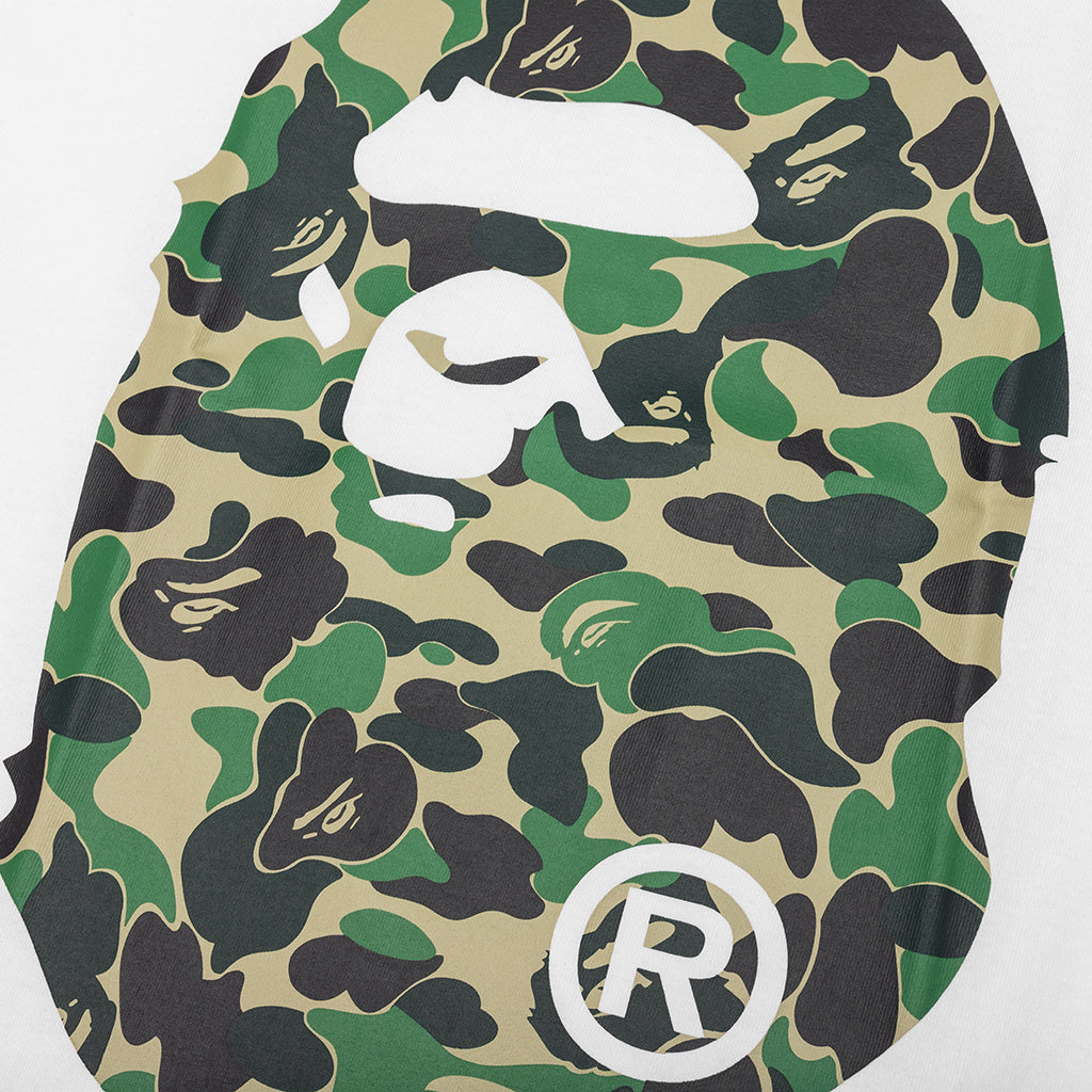 A Bathing Ape College ABC White/Green Camo Size deals Large