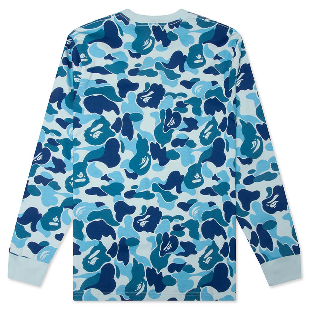 ABC Camo College L/S Tee - Blue – Feature