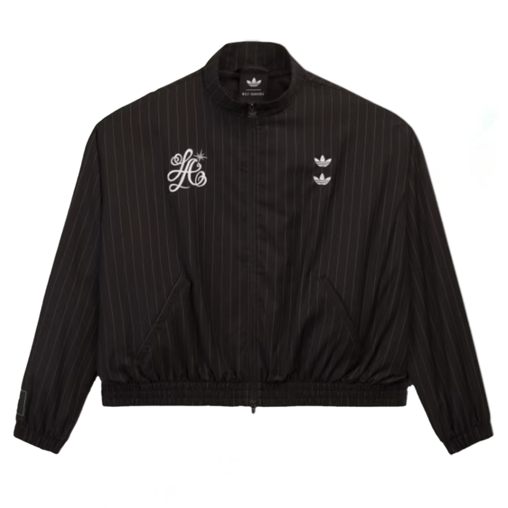 ジャケット・アウター XS ADIDAS WILLY CHAVARRIA STRIPE JACKET Adidas Originals x Willy Chavarria Pinstripe Track Jacket - Black