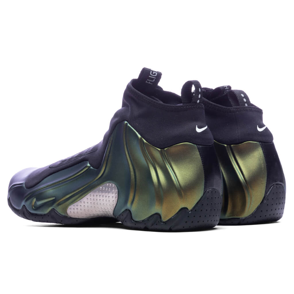 Air Flightposite QS - Metallic Gold/Black/Metallic Silver â Feature