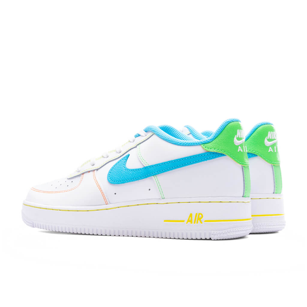 Shop Nike Grade School Air Force 1 LV8 FJ4614-100 blue