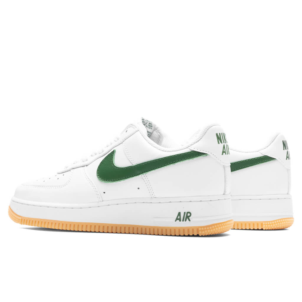Air Force 1 Low Retro - White/Forest Green/Gum Yellow