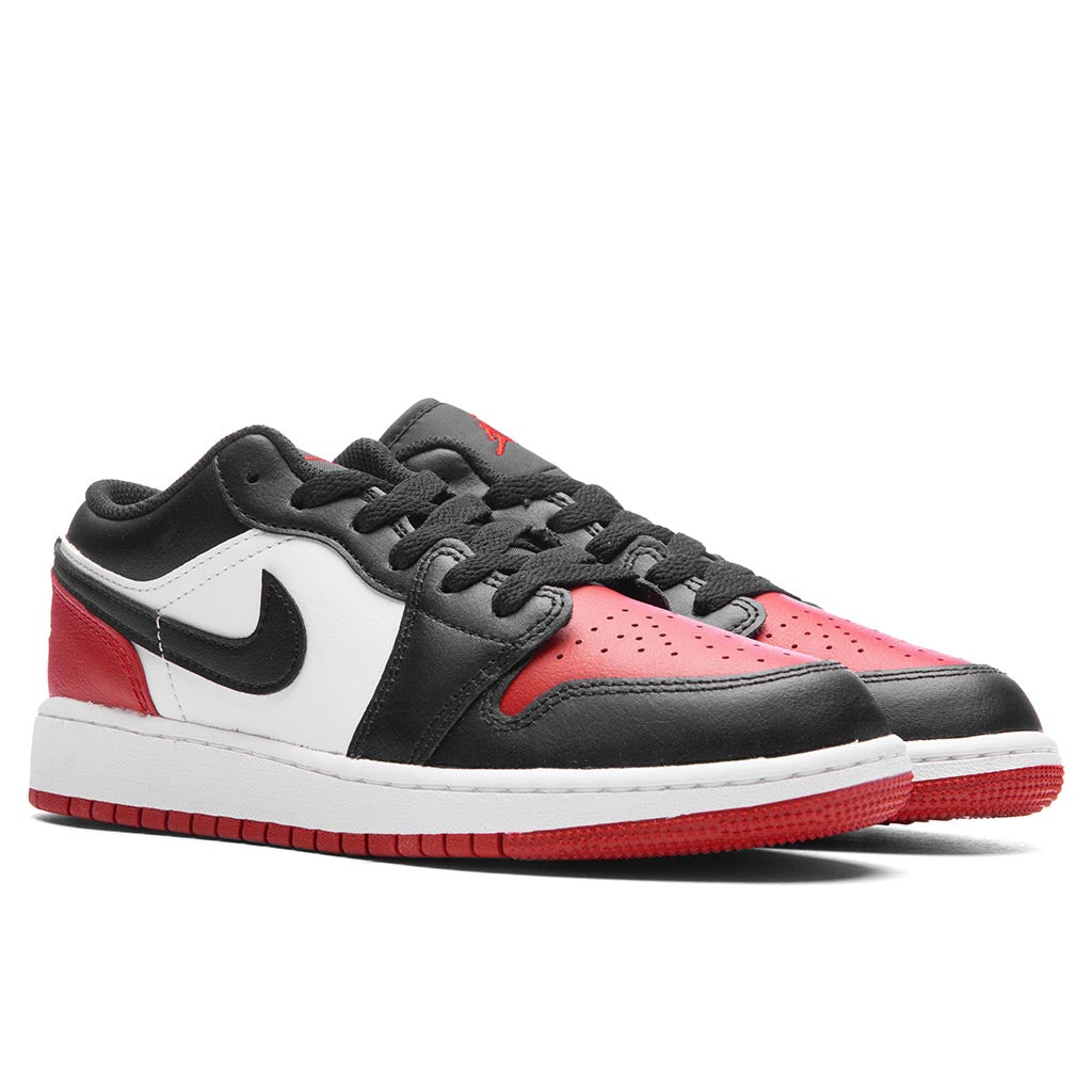 Air Jordan 1 Low (GS) - White/Black/Varsity Red – Feature