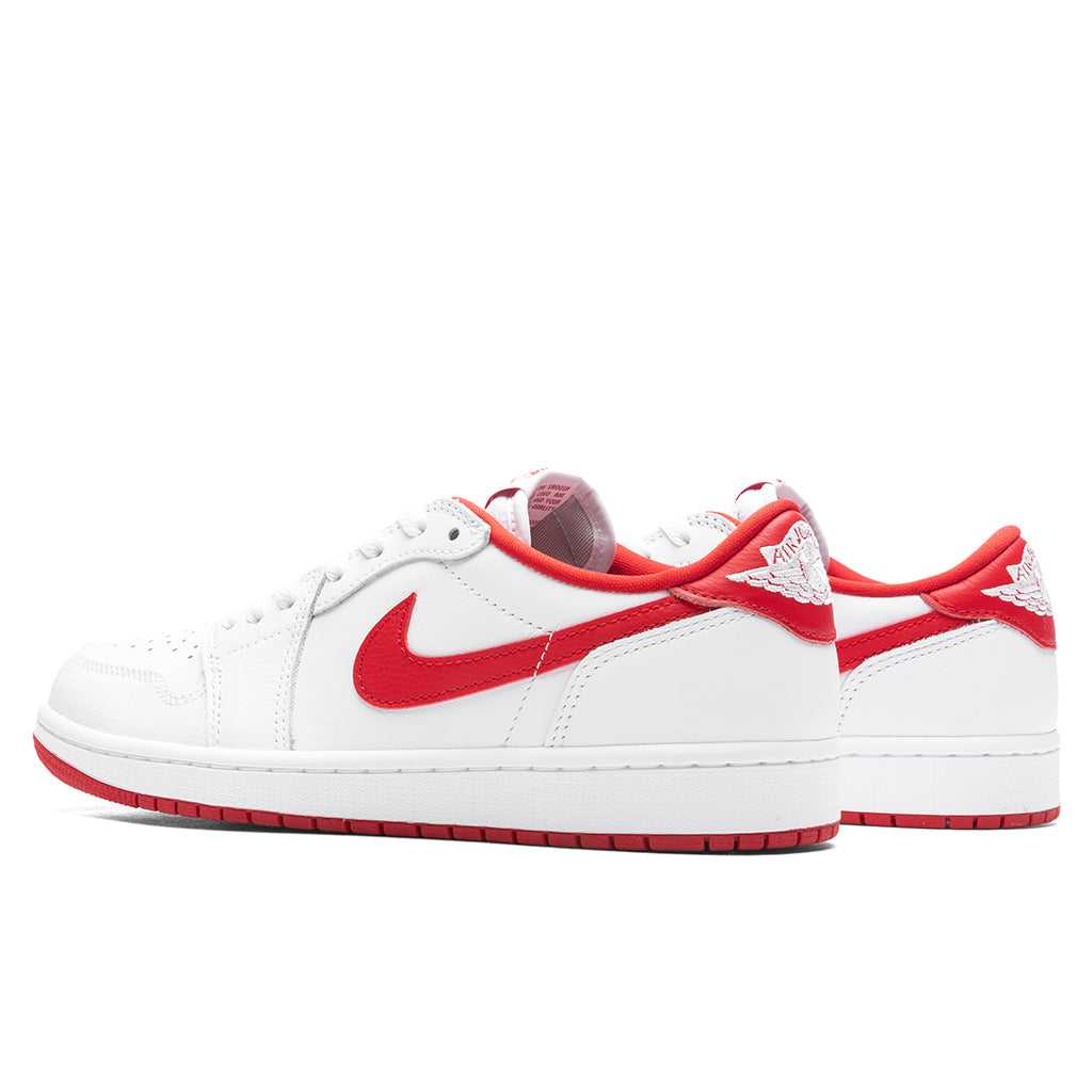 Air Jordan 1 Low OG 'University Red' - White/University Red/White â Feature