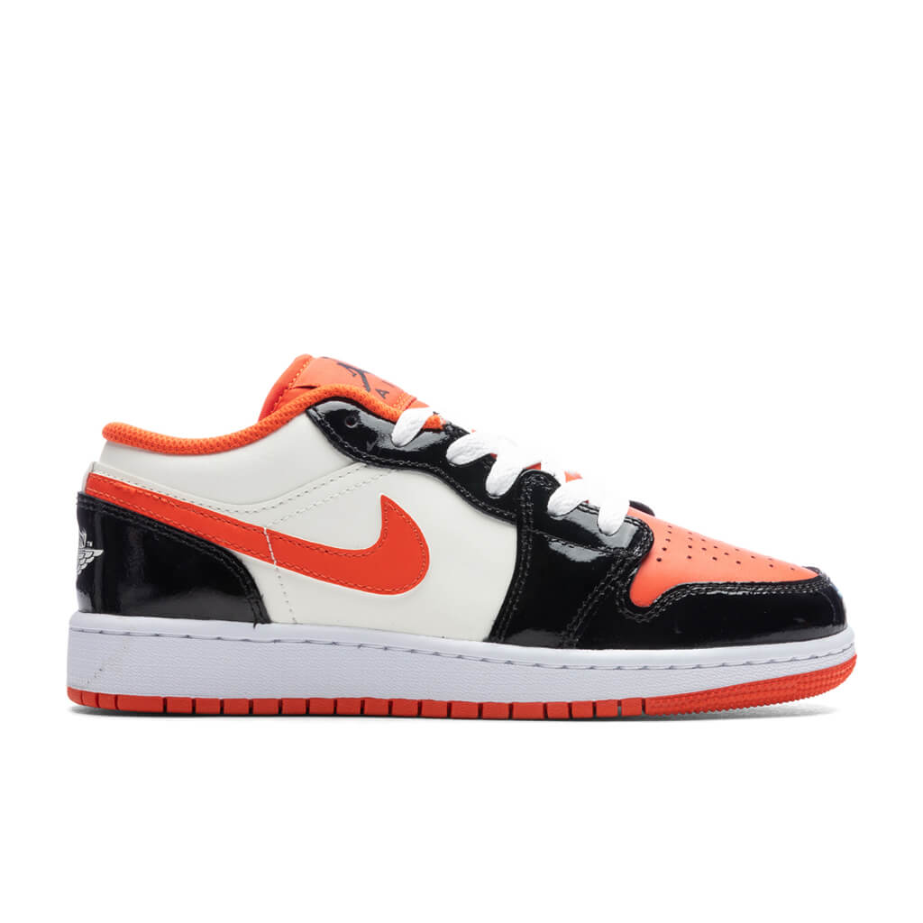 Air Jordan 1 Low SE GS Team Orange Black Sail