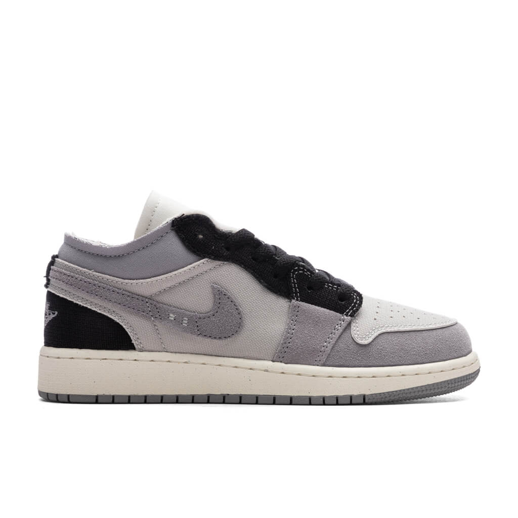 Air Jordan 1 Low SE (GS) - Tech Grey/Black/Cement Grey