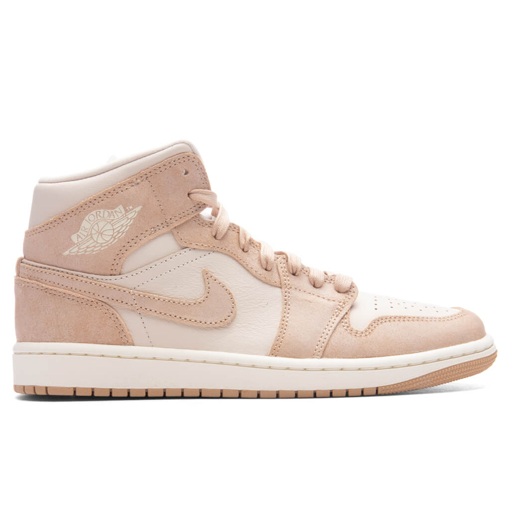 Women's Air Jordan 1 Mid Se - Legend Light Brown Legend Medium Brown 