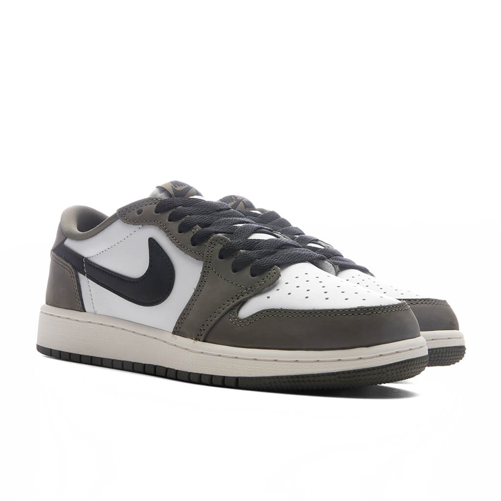 エアジョーダン1レトロローOG（GS） - ミディアムオリーブ/ブラック