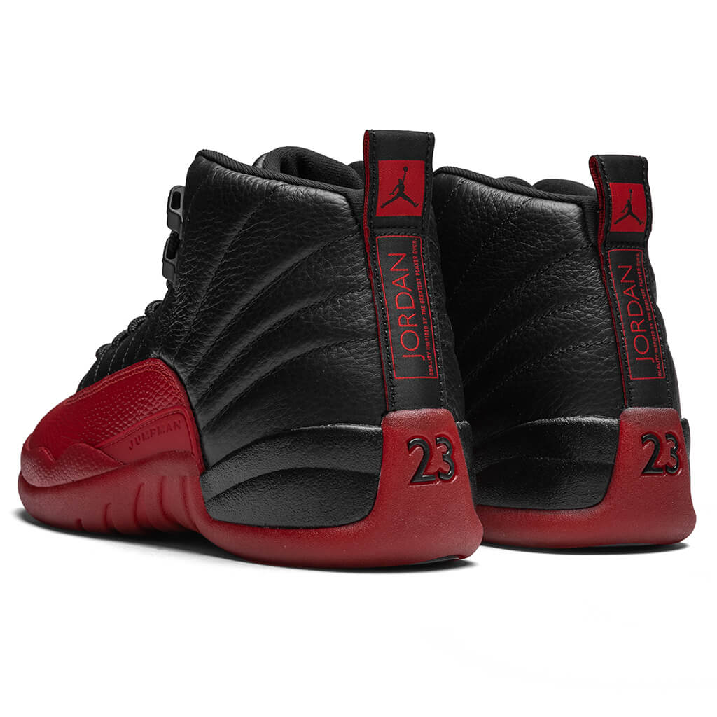 Flu Game Retro 12 All Black Release Date Varsity Red Black Friday