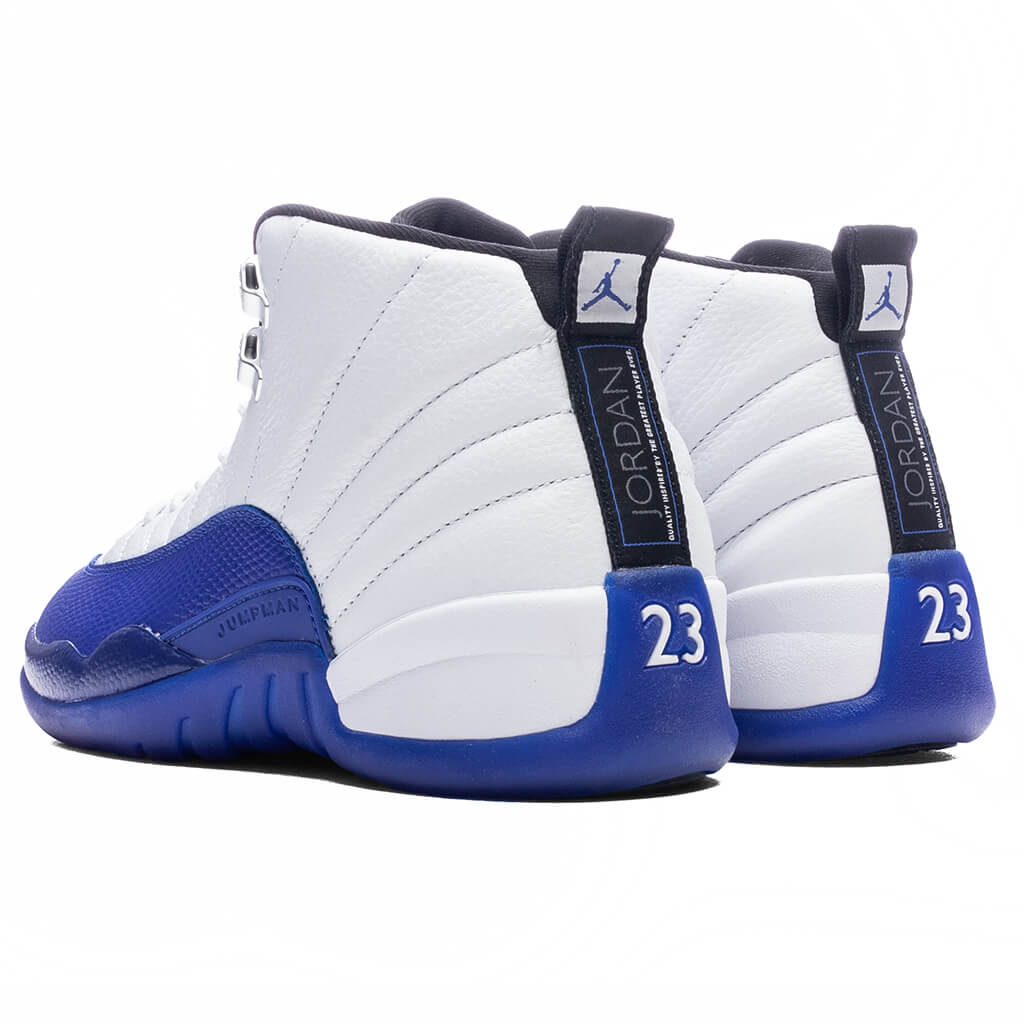 Air Jordan 12 Retro 'Blueberry' White/Black/Game Royal – Feature