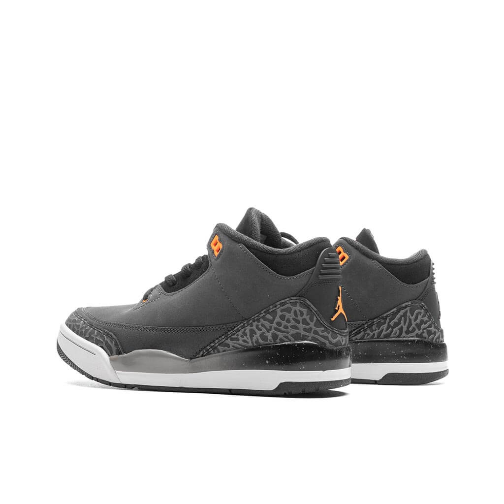 Air Jordan 3 Retro (PS) 'Fear' - Night Stadium/Total Orange/Black â Feature