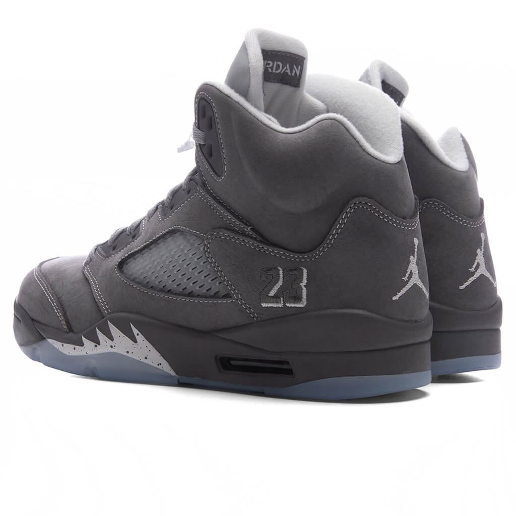 grey jordan 5's