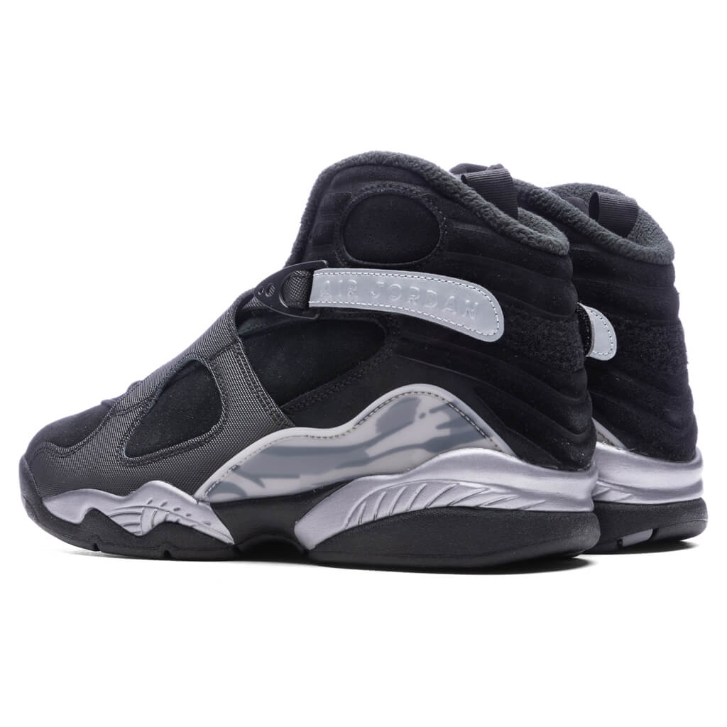 Air Jordan 8 Retro 'Winterized' - Black/Gunsmoke/Metallic Silver â Feature