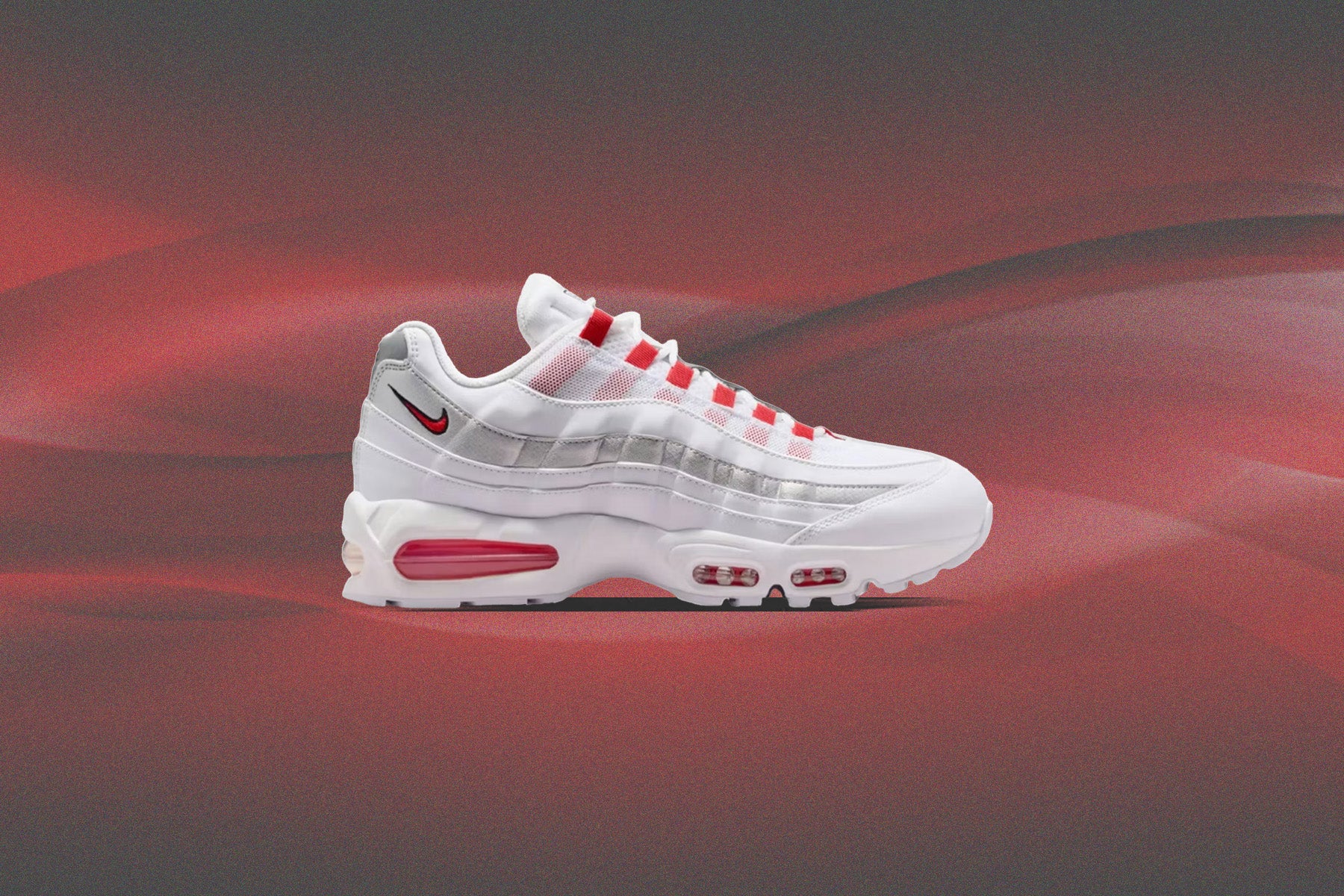 Air Max 95 SE 'England' - White/Speed Red/Metallic Silver/Obsidian Air Max 95 SE 'England' - White/Speed Red/Metallic Silver/Obsidian
