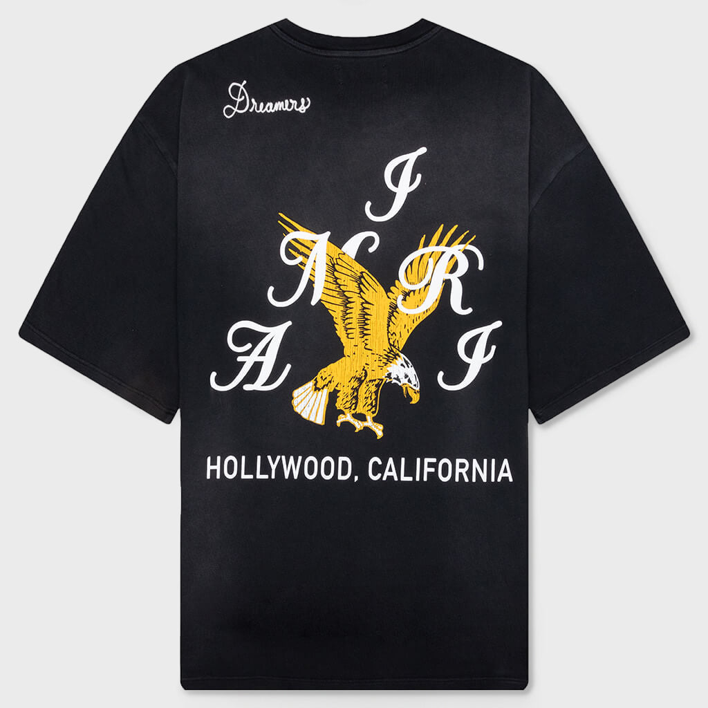 Amiri Eagle Oversized Tee - Black – Feature