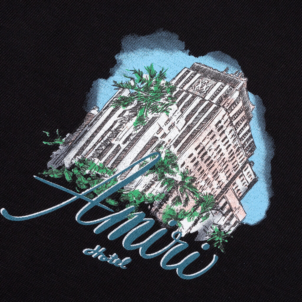 Amiri Hotel Oversized Tee - Black – Feature