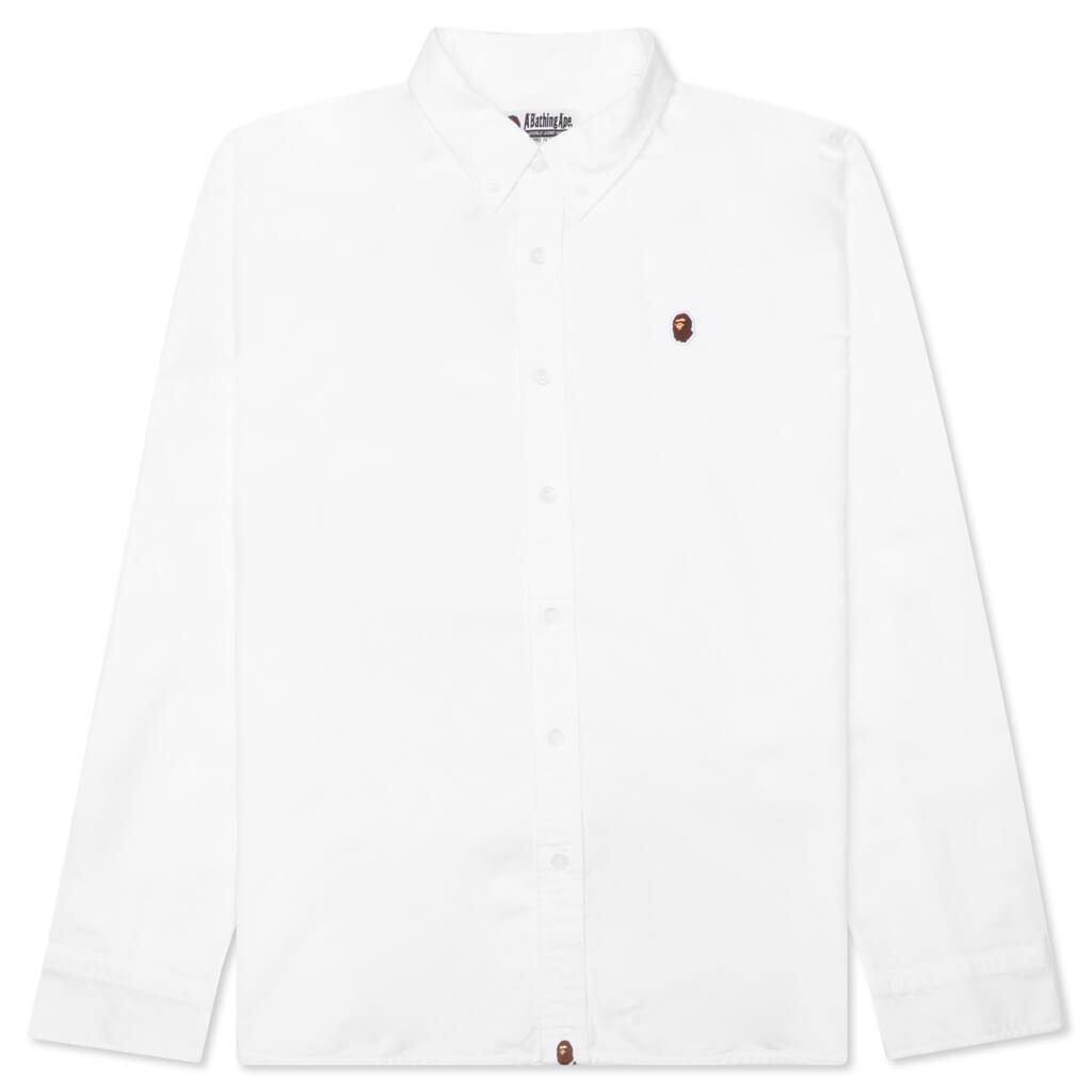 Ape Head One Point Oxford Shirt