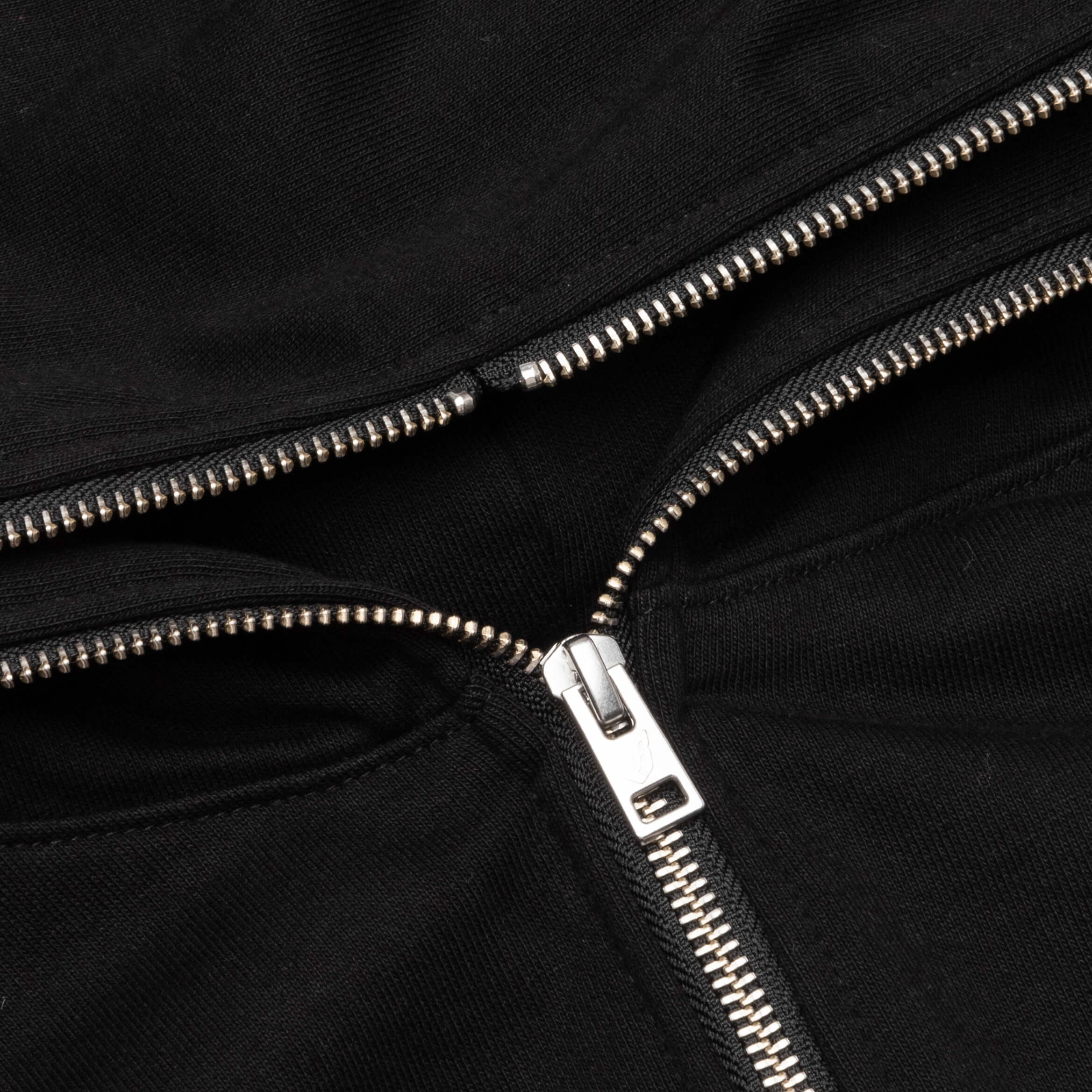 XB-04 Black Gold Oversized Zip Hoodie