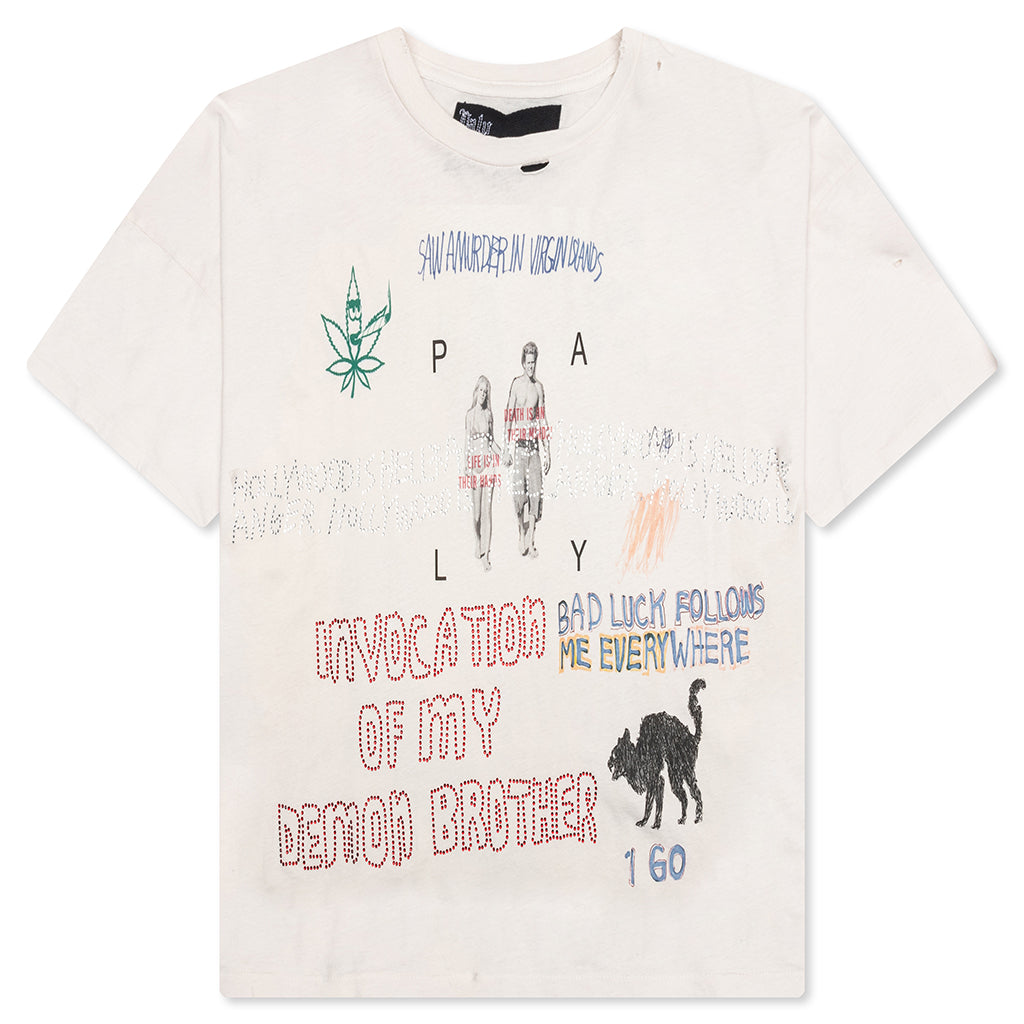 Bad Luck Tee - Vintage White – Feature
