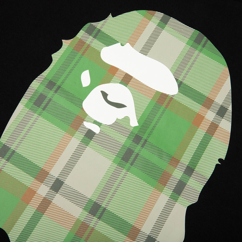 BAPE Check By Bathing Ape Tee - Black/Green – Feature