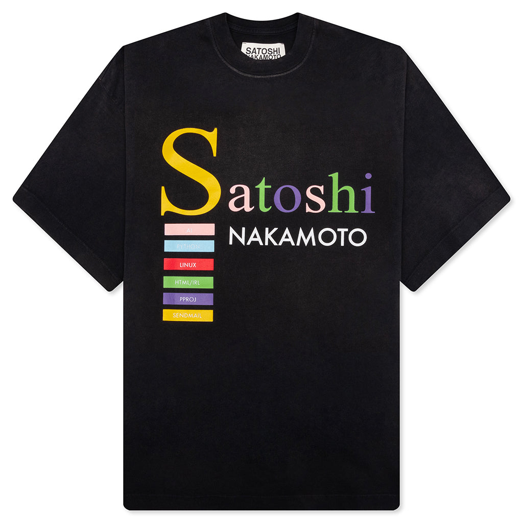 Best Code Tee - Washed Black