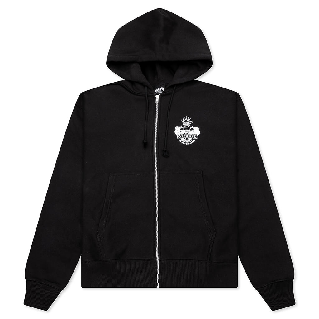 Built To Last Zip Hoodie - Black – Feature