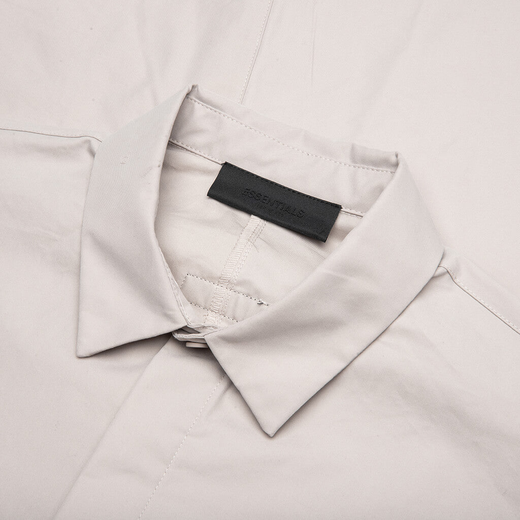 Button Down Shirt - Silver Cloud