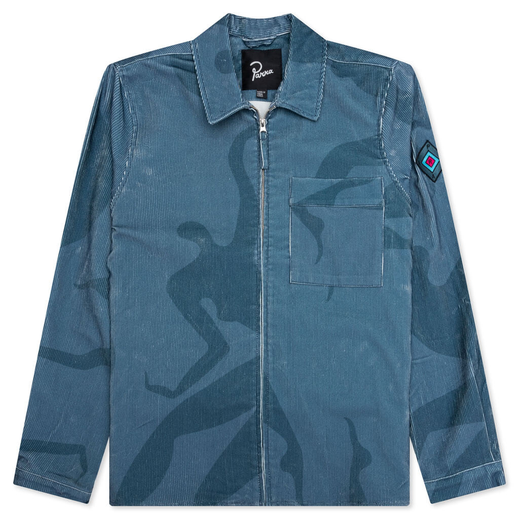 Army Dreamers Woven Jacket Blue/Grey Feature