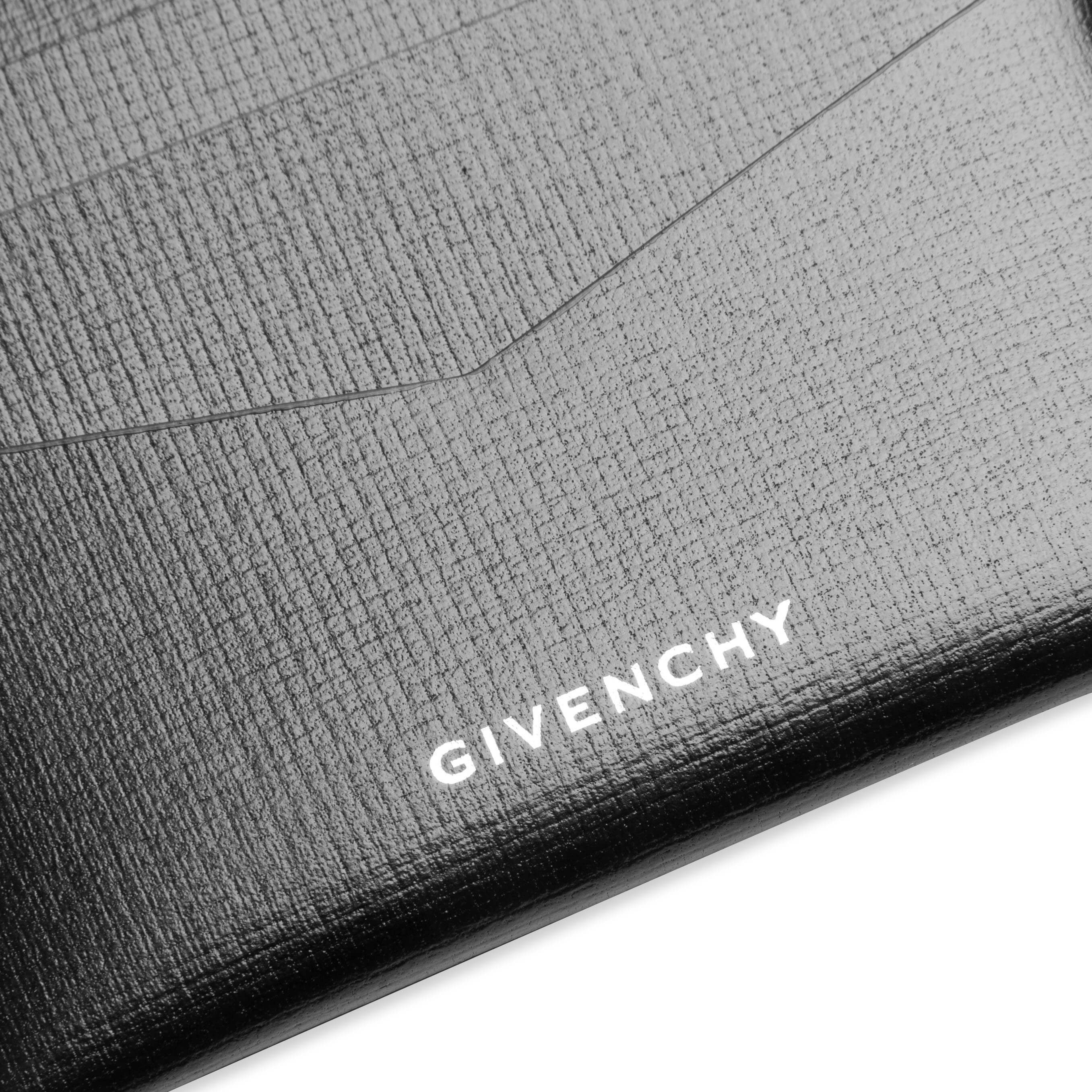 GIVENCHY ピーコック　ケース Card Holder 2x3 CC - Black – Feature