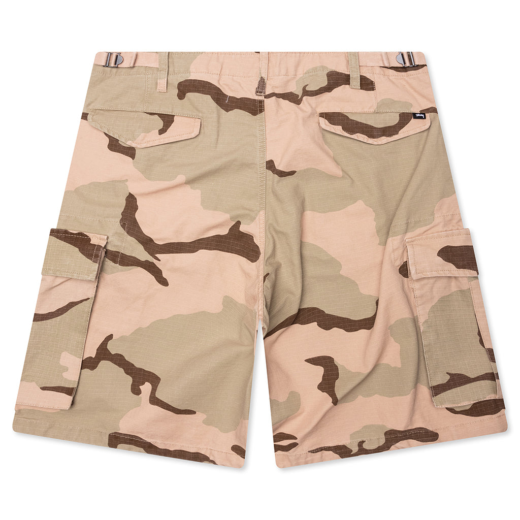 stussy CARGO SHORT RIPSTOP SAND CAMO 28