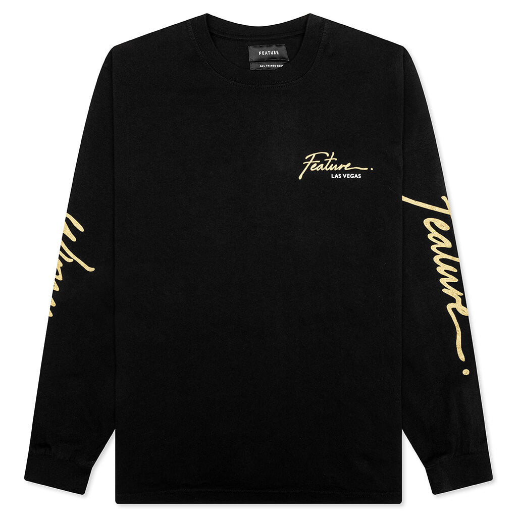 Feature x Wynn Carousel L/S Tee Black - Main Image