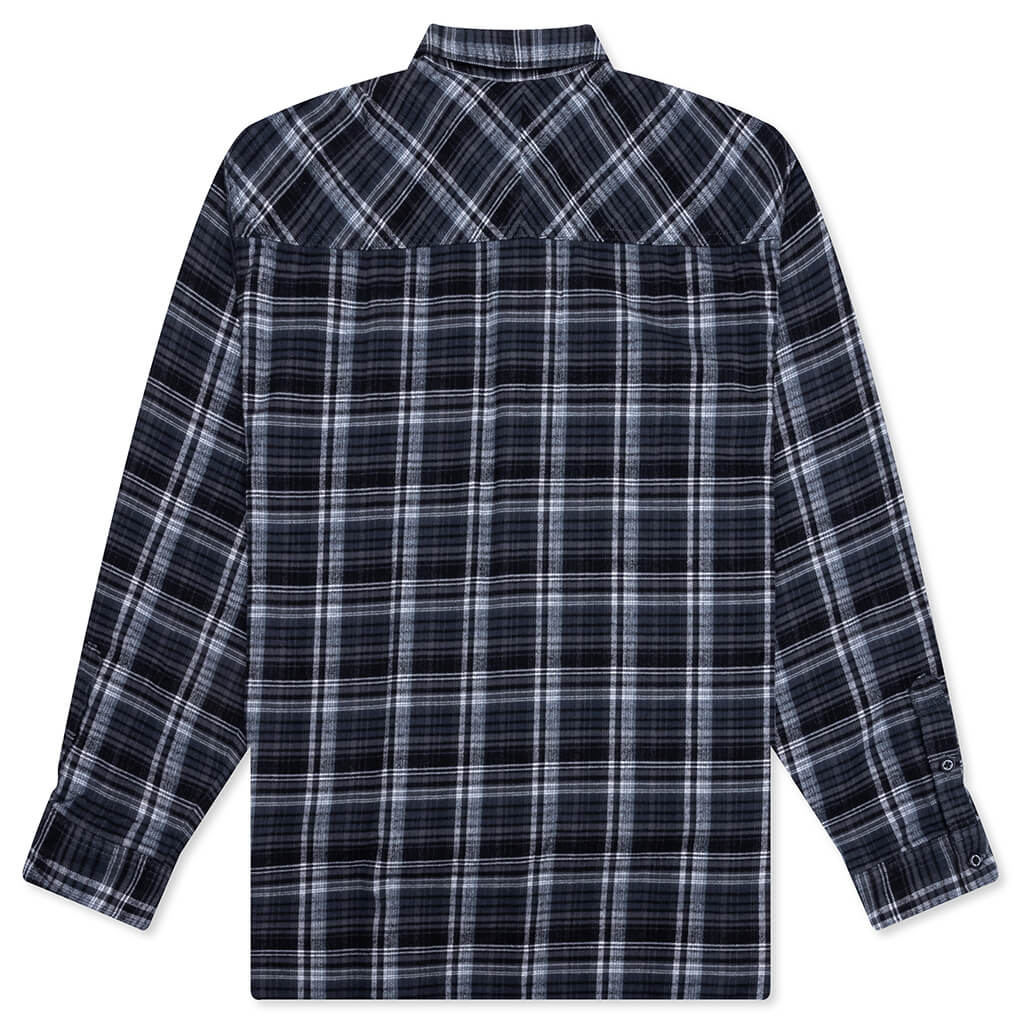 トップス NEIGHBORHOOD CLAN TARTAN CHECK SHIRT LS Clan Tartan L/S Check Shirt - Gray – Feature