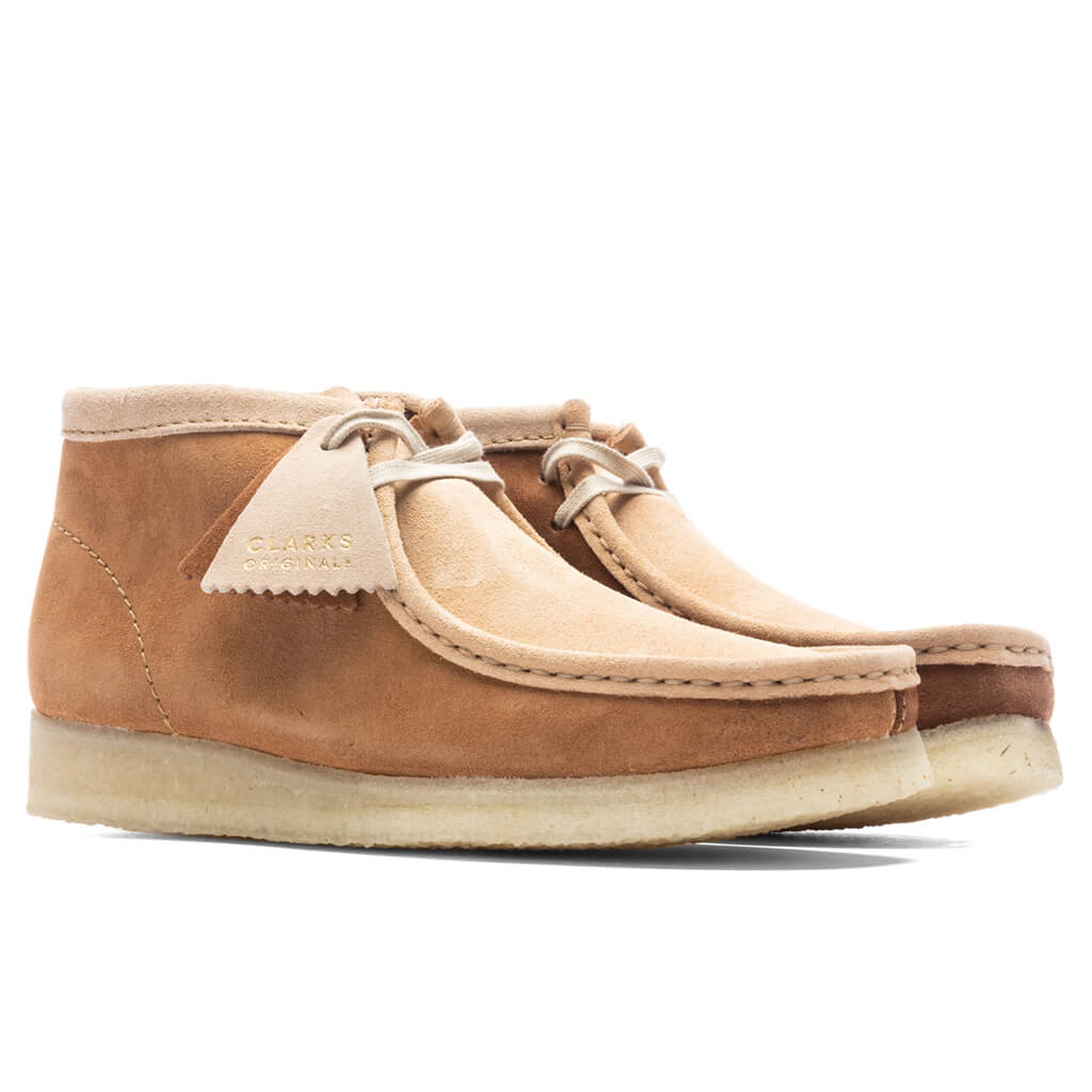 Clarks Originals Women's Wallabee Boot in Maple Check, Size UK 7 | End Clothing